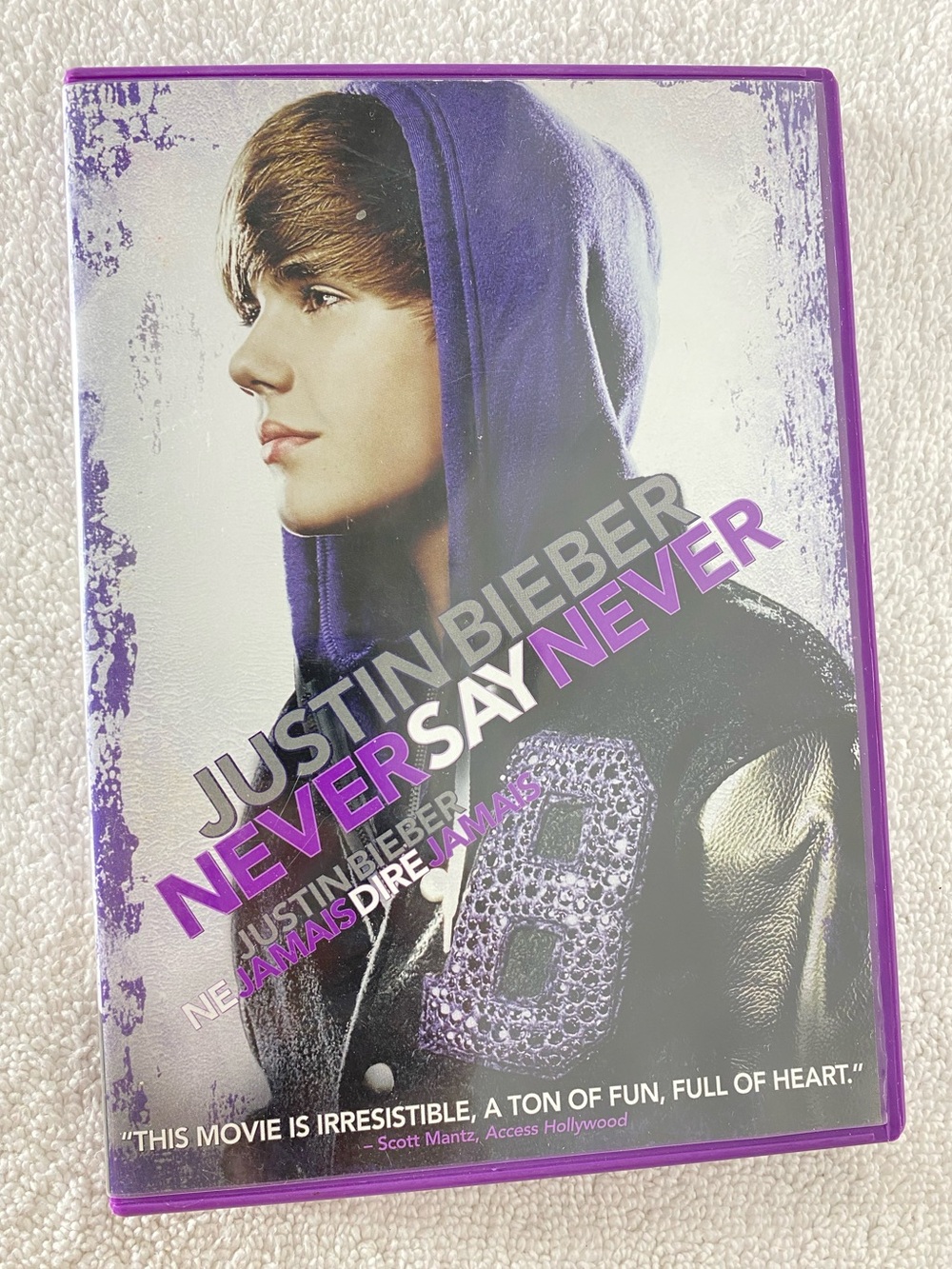 5/$35 Justin Bieber Never Say Never Concert DVD